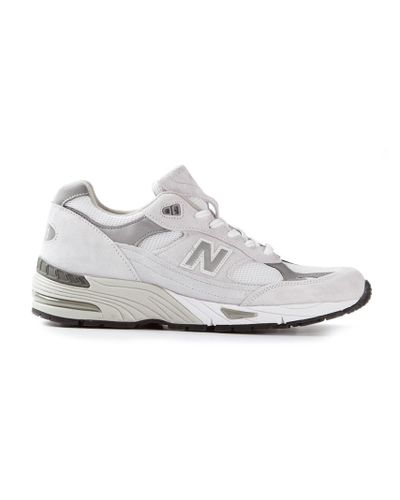 New Balance 'm991 Wsm' Trainer in Grey (Gray) for Men - Lyst