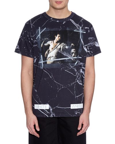 off white marble t shirt