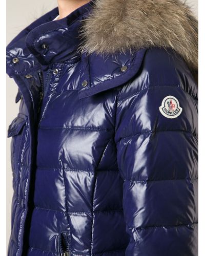 Moncler 'Armoise' Padded Jacket in Blue | Lyst