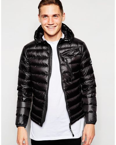 G-Star RAW Quilted Hooded Jacket Revend Down Filled Nylon Zipthru in Black  for Men - Lyst