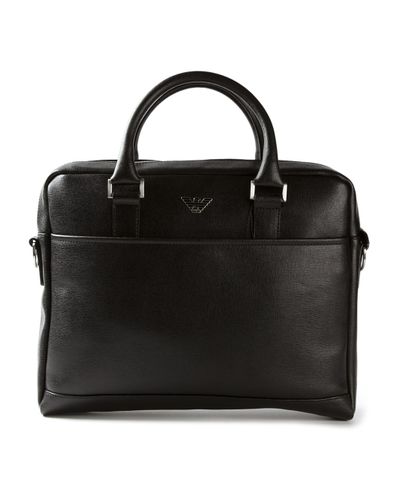 armani briefcase