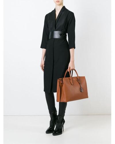 mcm milla tote large