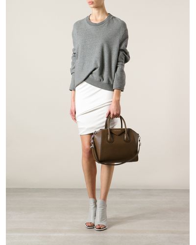brown givenchy antigona