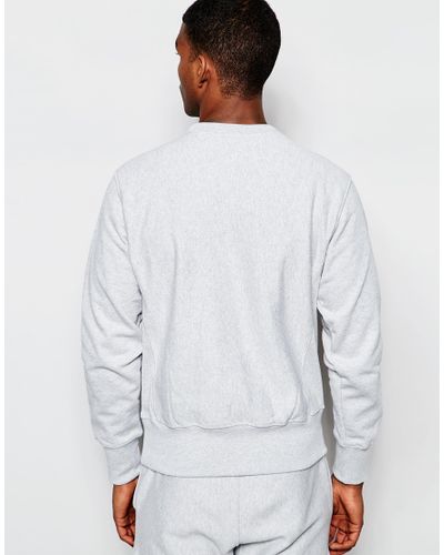 crewneck champion grey