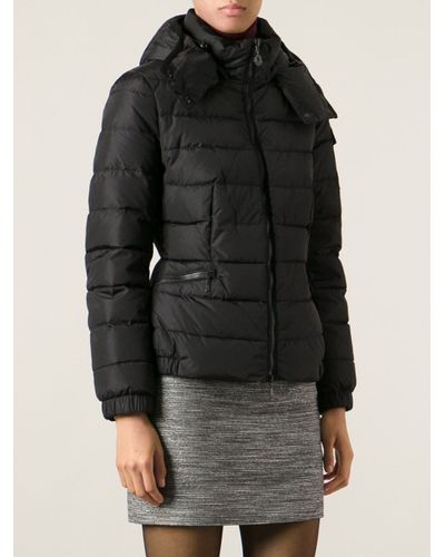 Moncler 'saby' Padded Jacket in Black - Lyst