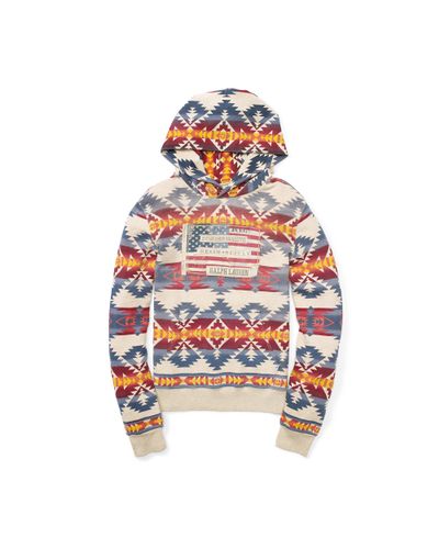 Denim & Supply Ralph Lauren Flag-patch French Terry Hoodie for 