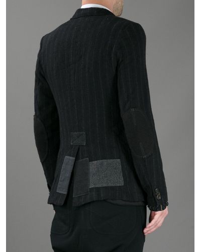 junya watanabe patchwork blazer