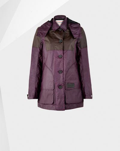 hunter wax jacket womens