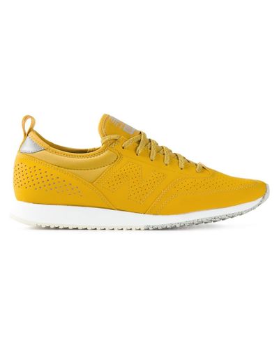 New Balance '600C' Sneakers in Yellow 
