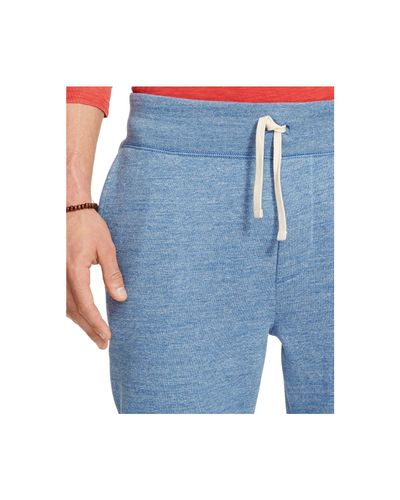 blue polo sweatpants