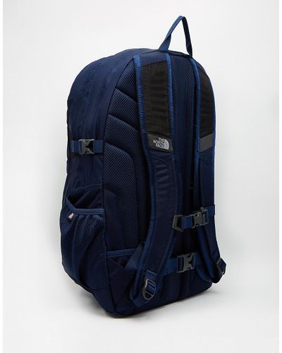 navy blue north face backpack