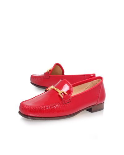 red carvela heels