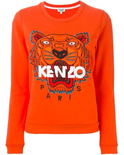 orange kenzo sweatshirt