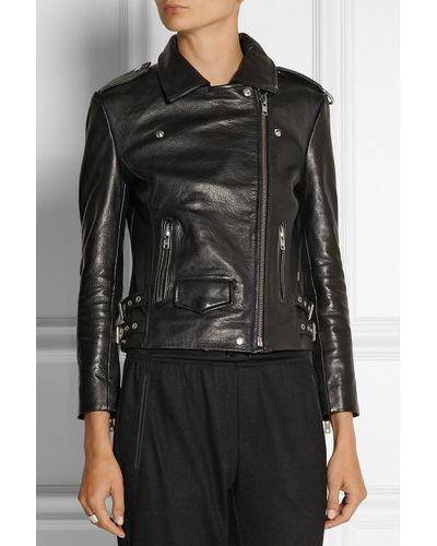 oak leather jacket