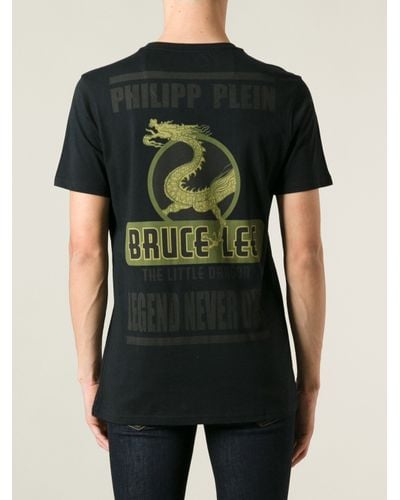 philipp plein bruce lee t shirt