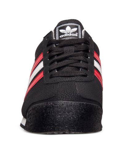 adidas samoa black red