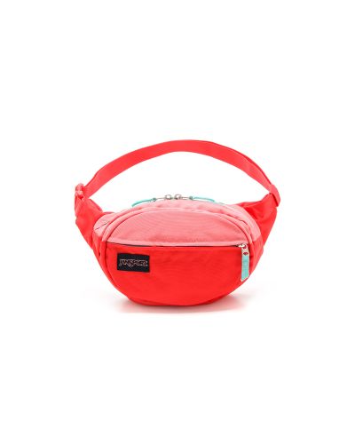 coral fanny pack
