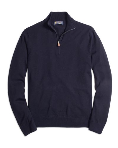 brooks brothers quarter zip