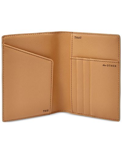 passport holder fossil