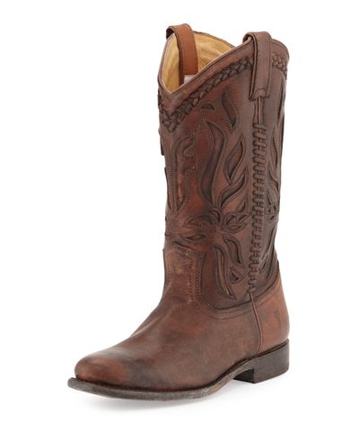 frye wyatt overlay boots
