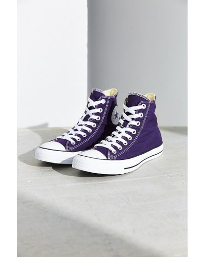 dark purple converses