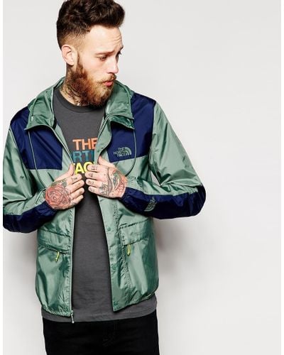 the north face mountain jacket green