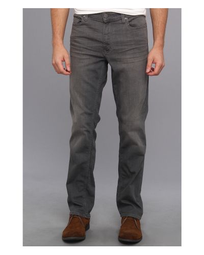 Calvin Klein Slim Straight Denim In Medium Grey in Gray for Men | Lyst