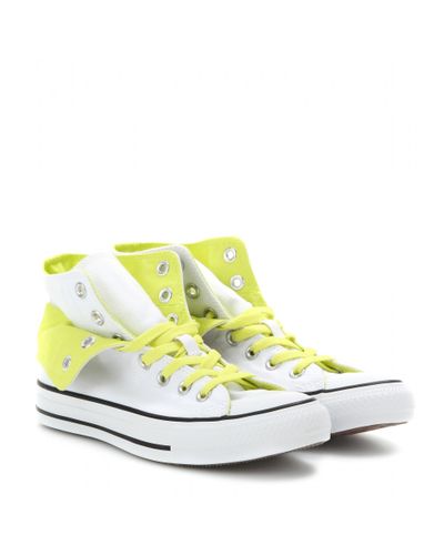 converse fold down high tops