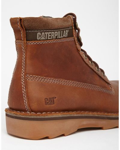 caterpillar brown boots