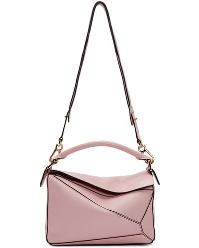 loewe puzzle bag pink