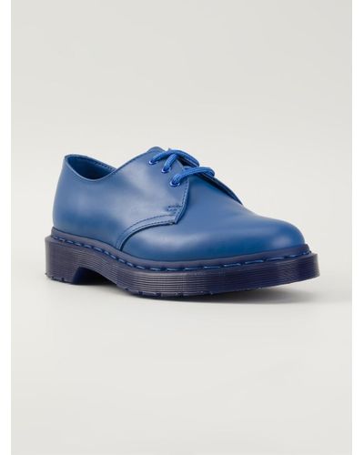 Dr. Martens '1461' Lace-Up Shoes in Blue | Lyst