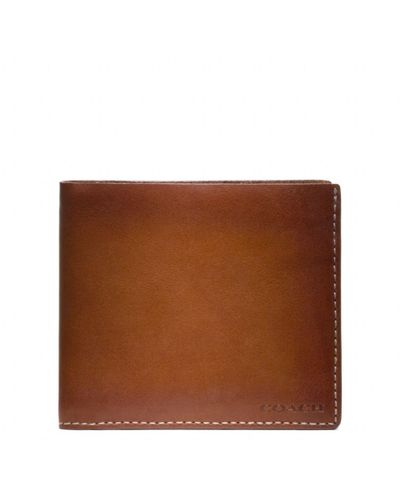coach baseball wallet