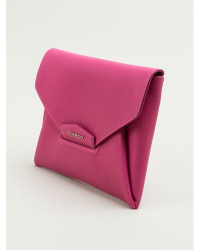 givenchy pink clutch