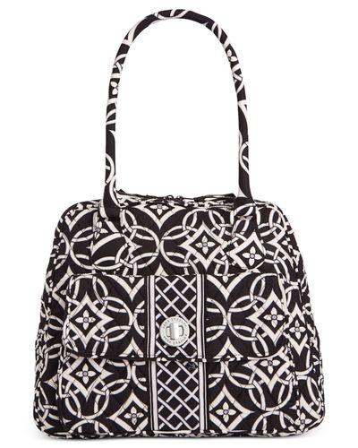 vera bradley turnlock tote