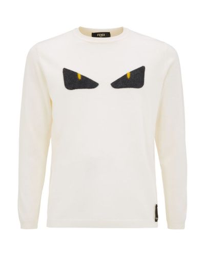 fendi white jumper