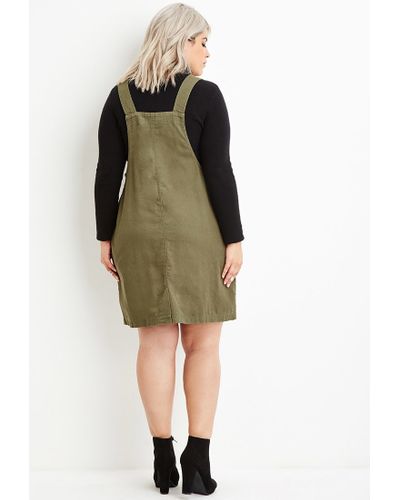 green overall skirt Hi Tech Services