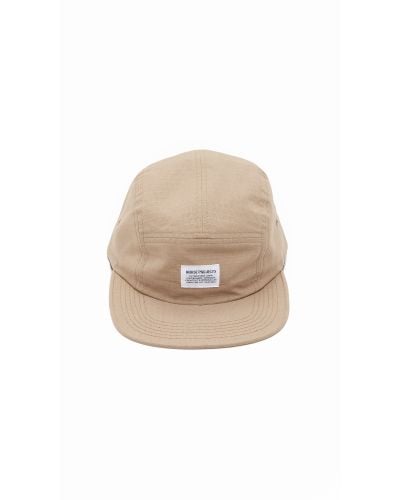 NORSE PROJECTS CLASSIC 5-PANEL STRAPBACK CAP CAMO KHAKI 6-PANEL HAT