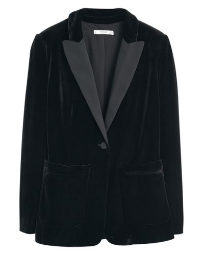 mango velvet jacket