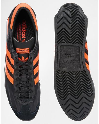 Adidas Originals Country Og Trainers In Black For Men Lyst