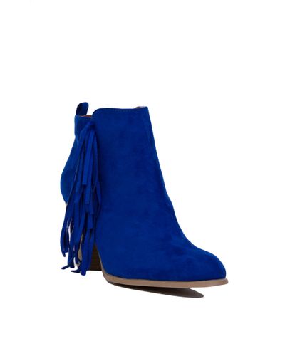 cobalt blue boots