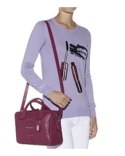 longchamp quadri satchel
