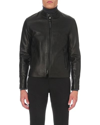 coach bleecker leather jacket