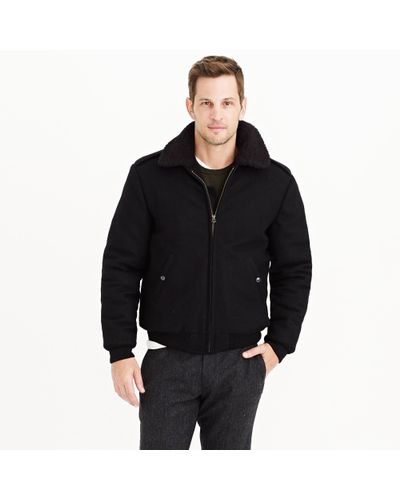 bomber jacket sherpa collar