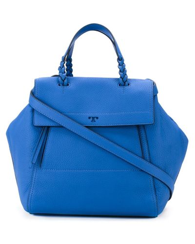 tory burch braided handle tote