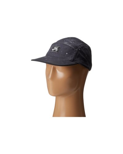 Nike Galaxy 5-Panel in Black/Black (Black) for Men - Lyst