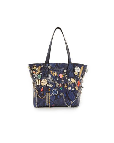 Marc Jacobs Leather Medium Wingman Embellished Shopping Bag 