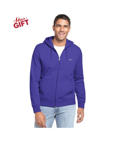 nike purple fleece