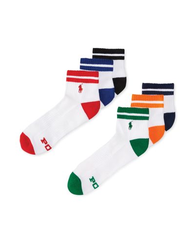 polo quarter socks
