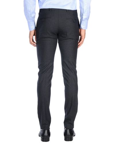 Les Hommes Casual Trouser in Steel Grey (Gray) for Men - Lyst