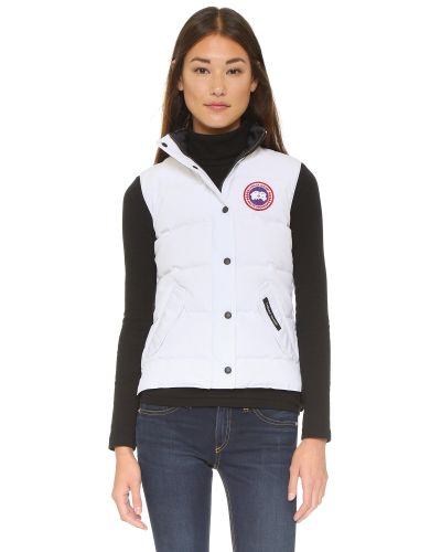 canada goose down vest women's